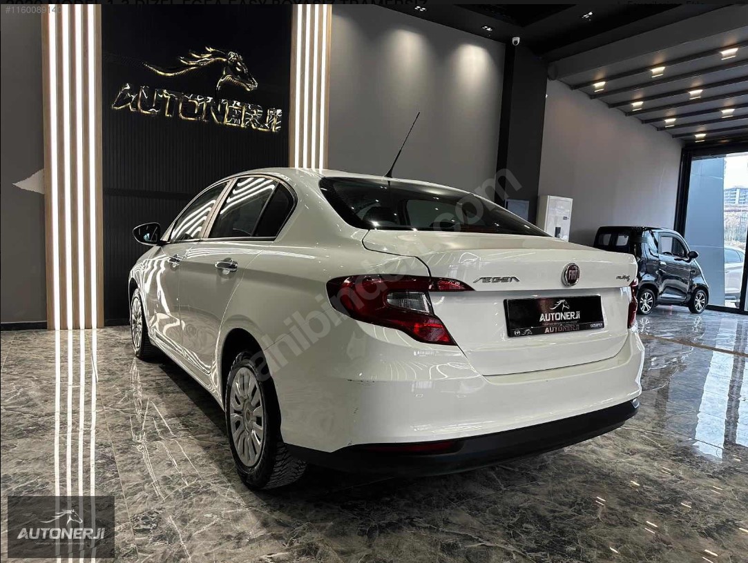 2020 MODEL 1.3 DİZEL EGEA EASY BOYASIZ TRAMERSİZ