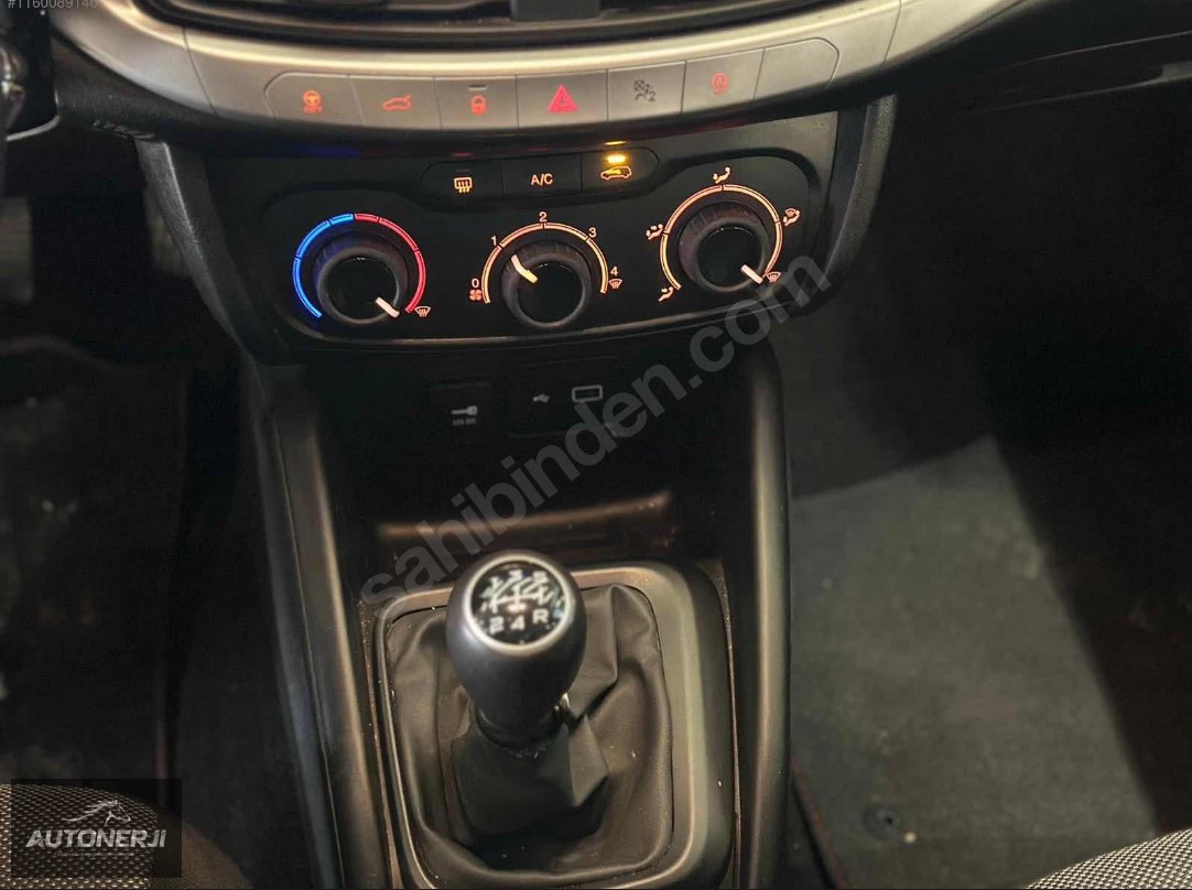 2020 MODEL 1.3 DİZEL EGEA EASY BOYASIZ TRAMERSİZ